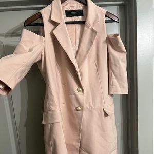 ZARA off shoulder blazer